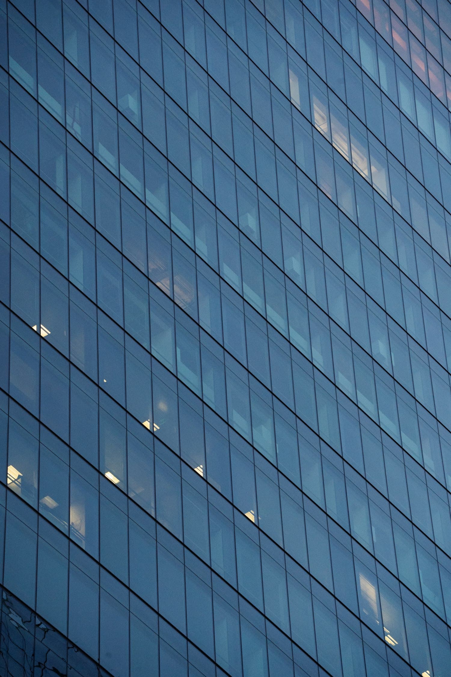A corporate glass office tower A corporate glass office tower